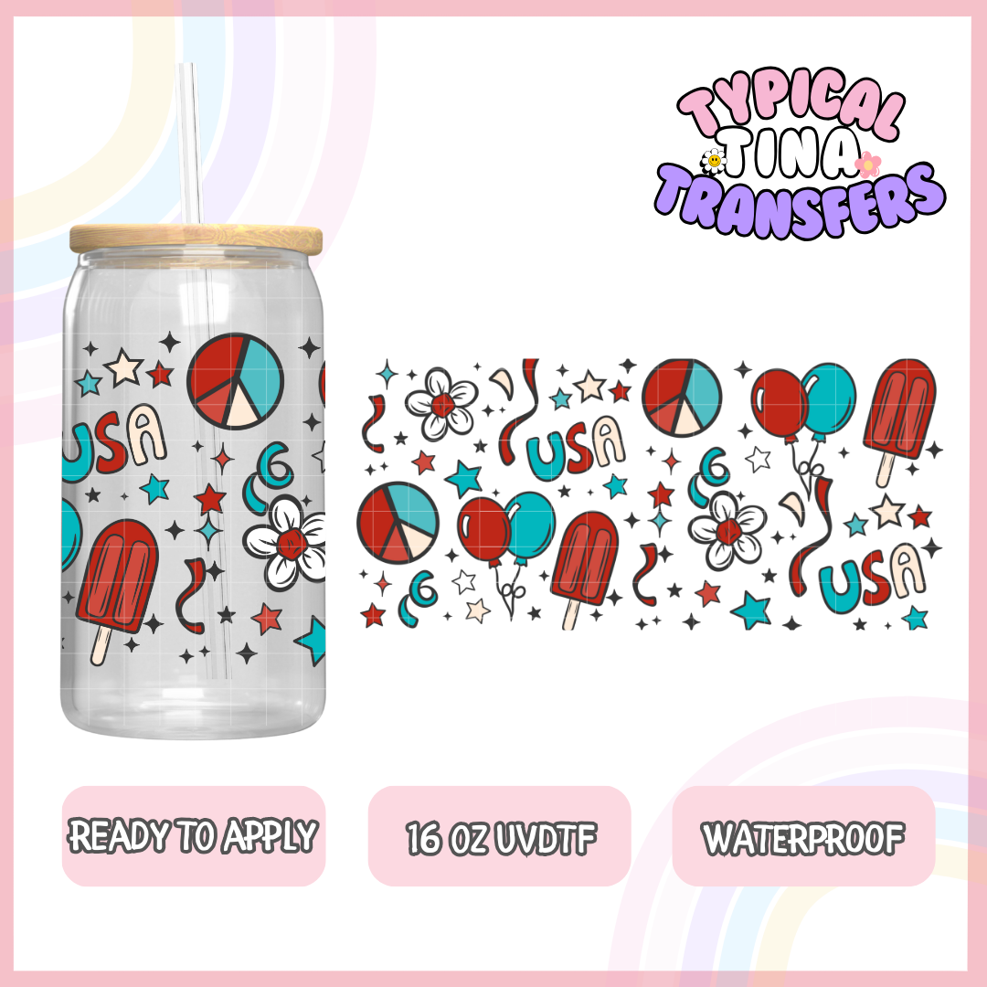 UVDTF #7051 | 16oz UVDTF Wrap | POD