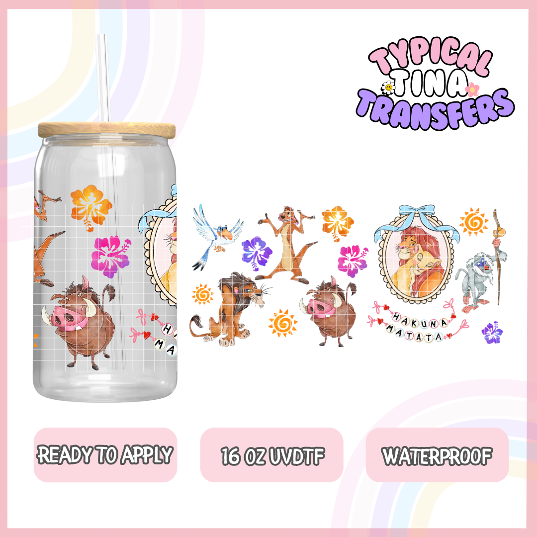UVDTF #7088 | 16oz UVDTF Wrap | POD