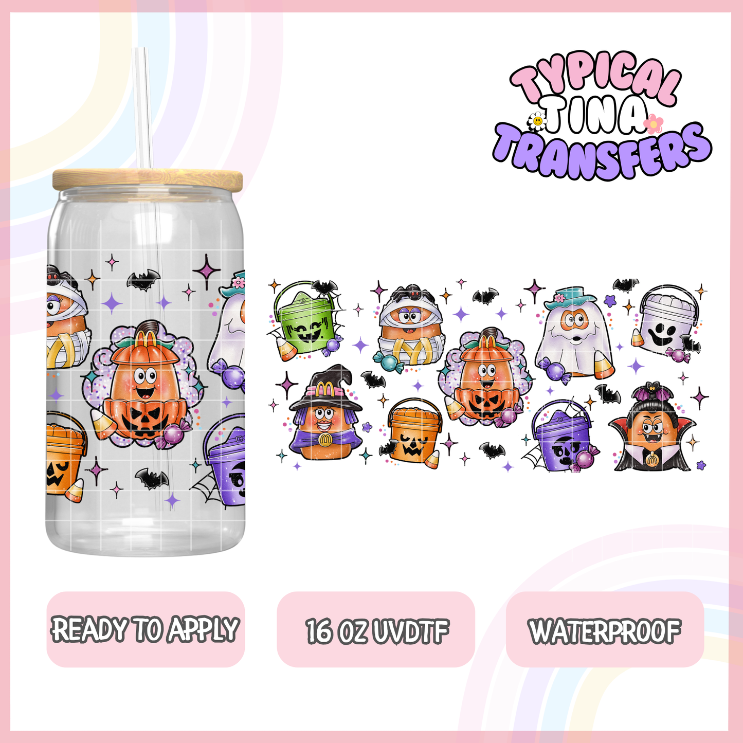 UVDTF #710 | 16oz UVDTF Wrap | POD