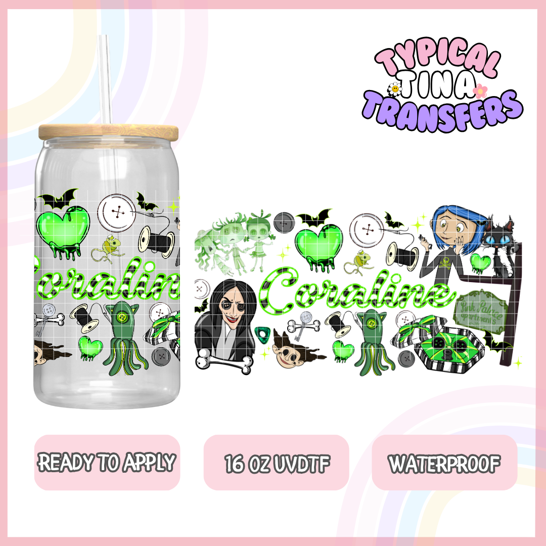 UVDTF #7111 | 16oz UVDTF Wrap | POD
