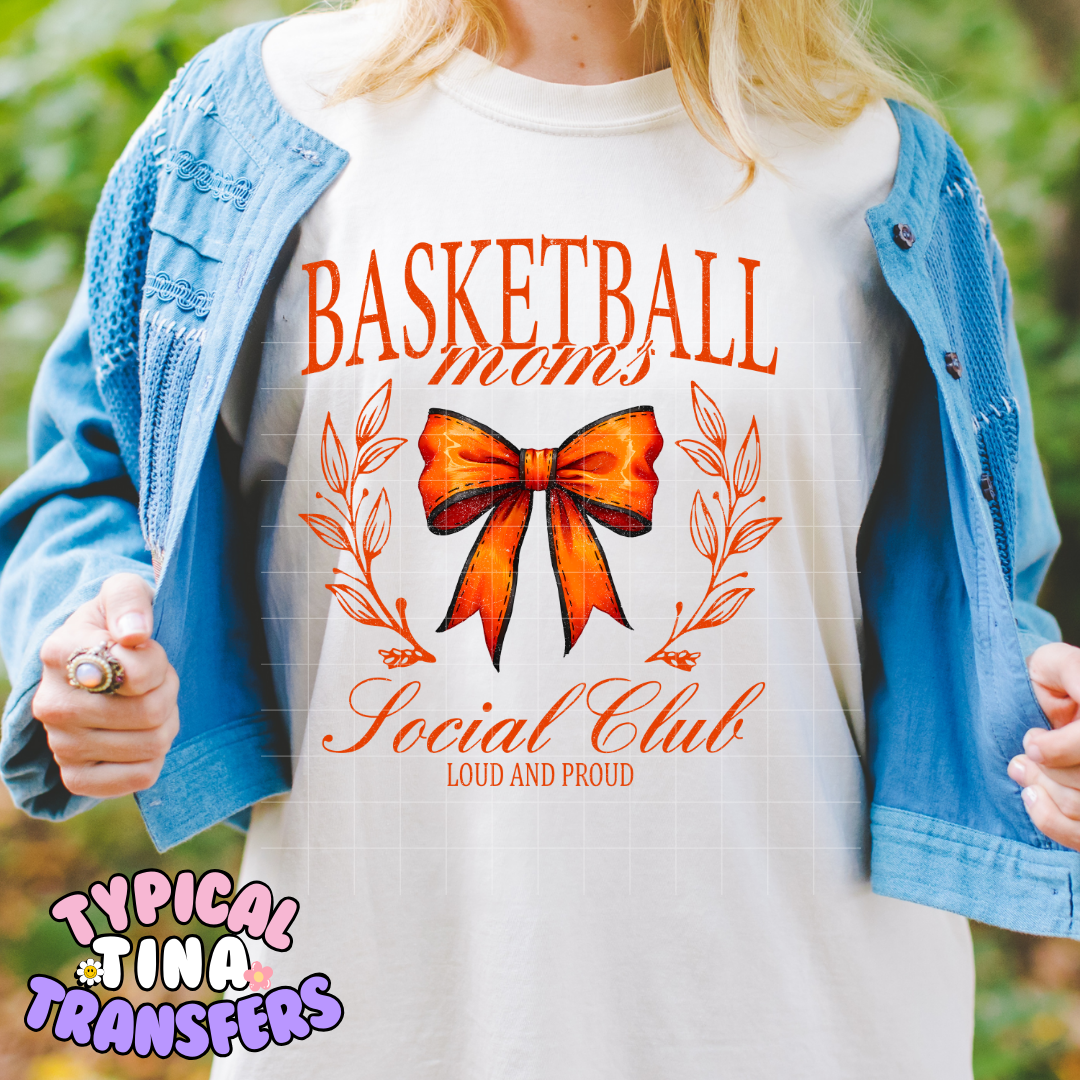 Sports Mom Club | DTF Screen Print | POD - choose design