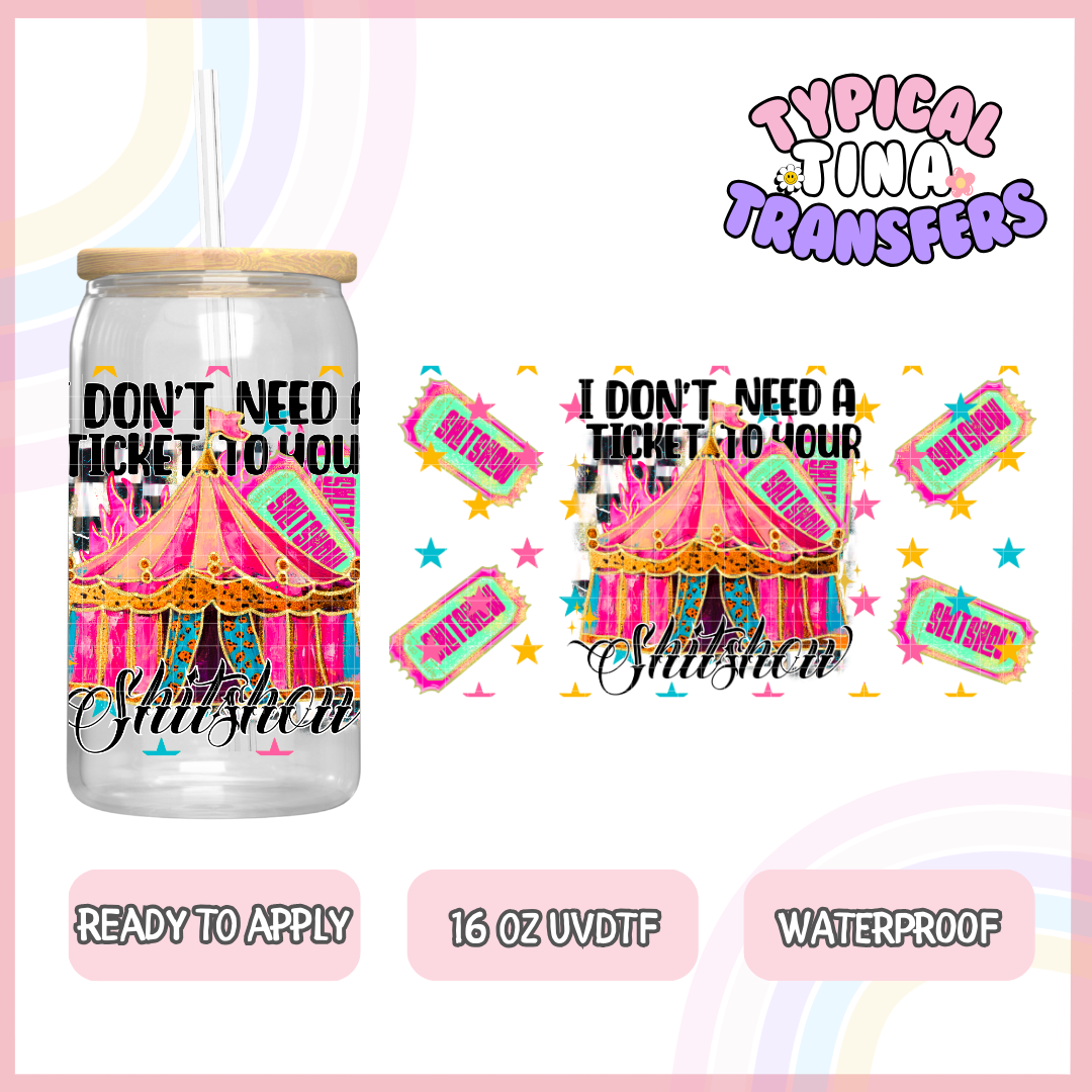 UVDTF #7251 | 16oz UVDTF Wrap | POD