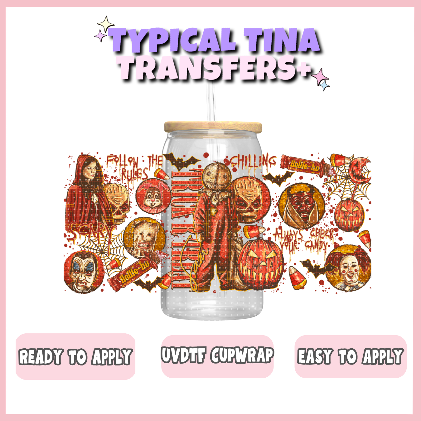 UVDTF #7277 | 16oz UVDTF Wrap | POD