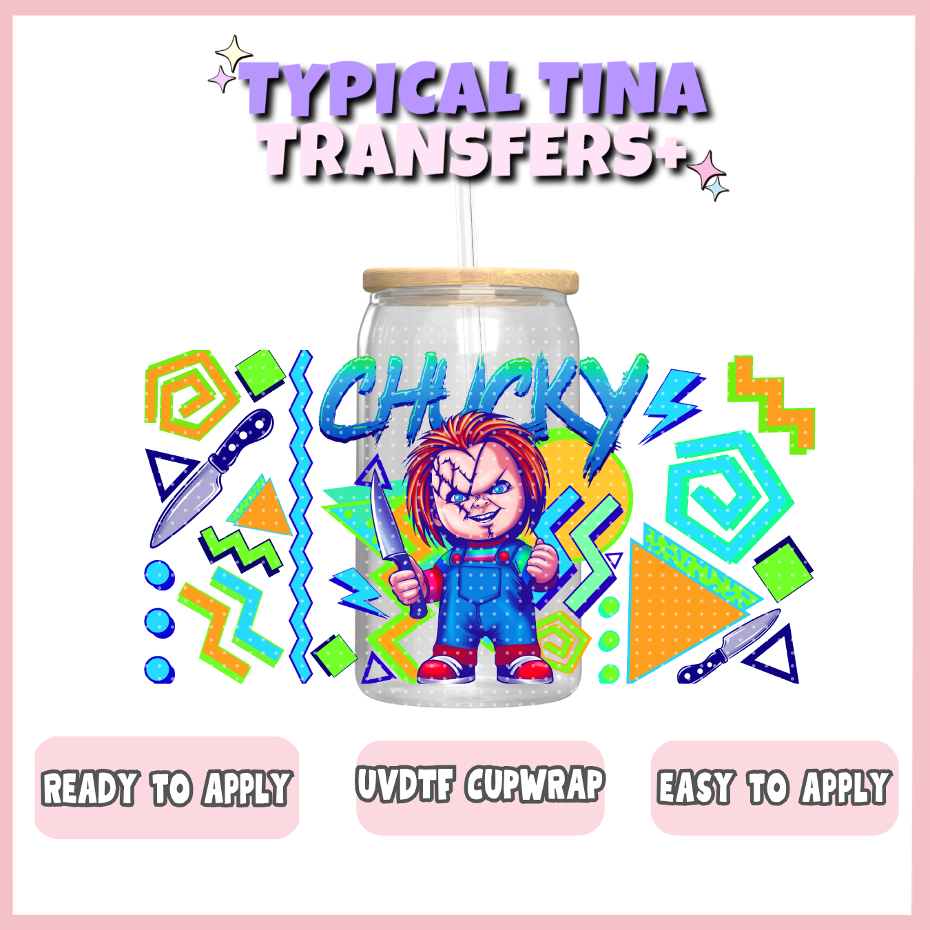 UVDTF #7280 | 16oz UVDTF Wrap | POD