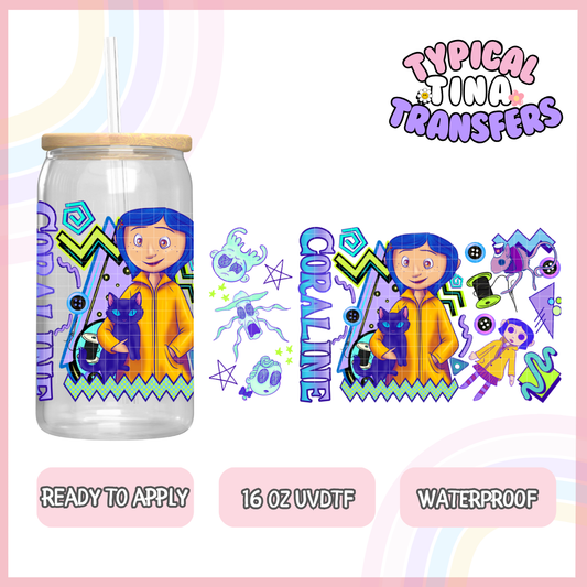 UVDTF #7281 | 16oz UVDTF Wrap | POD