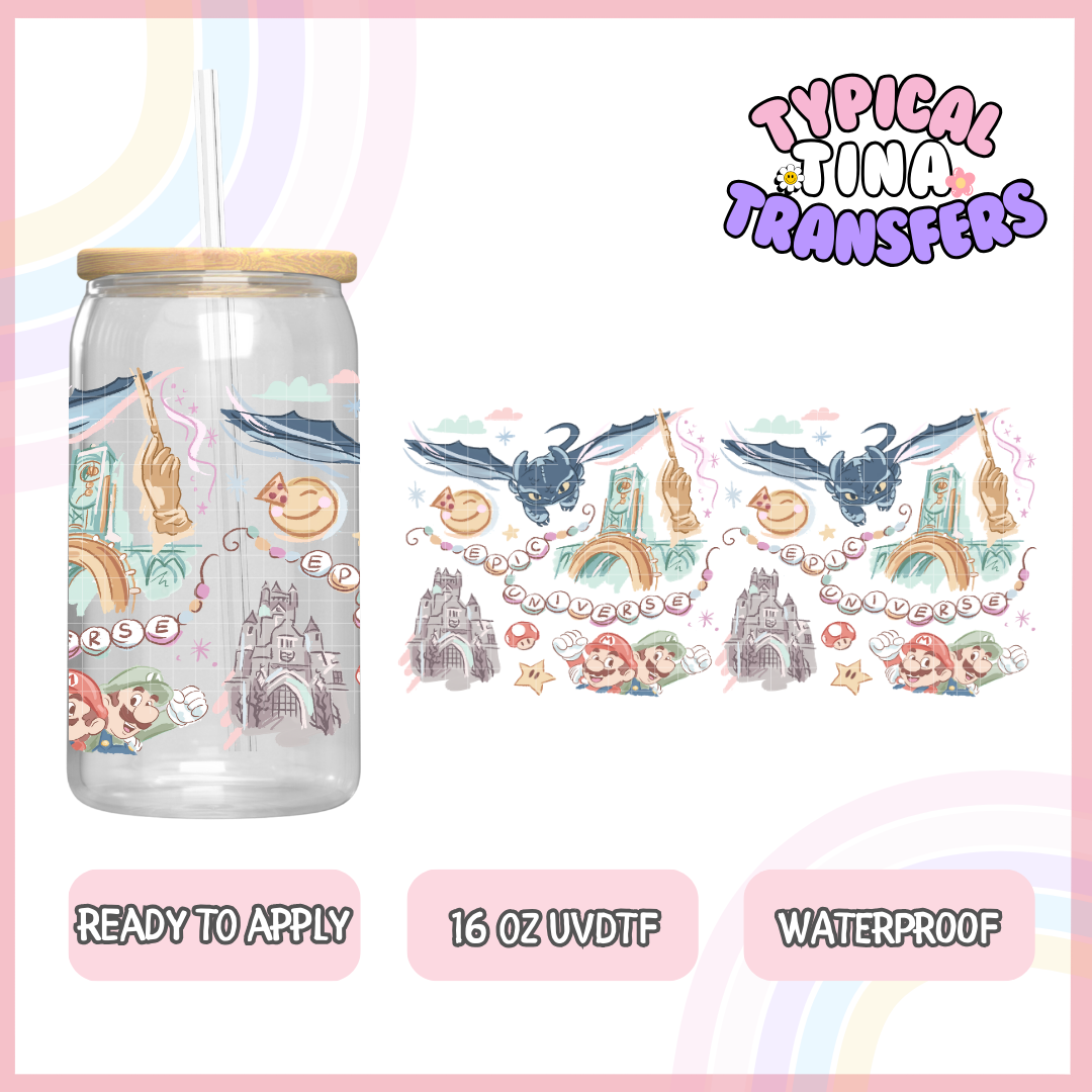 UVDTF #7289 | 16oz UVDTF Wrap | POD