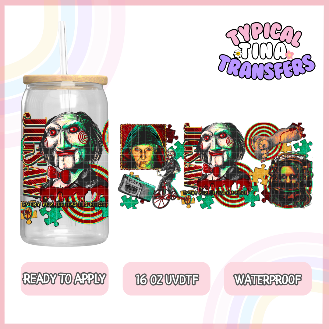 UVDTF #7341 | 16oz UVDTF Wrap | RTS