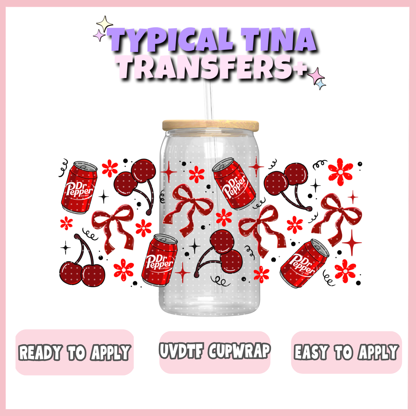 UVDTF #7395 | 16oz UVDTF Wrap | POD