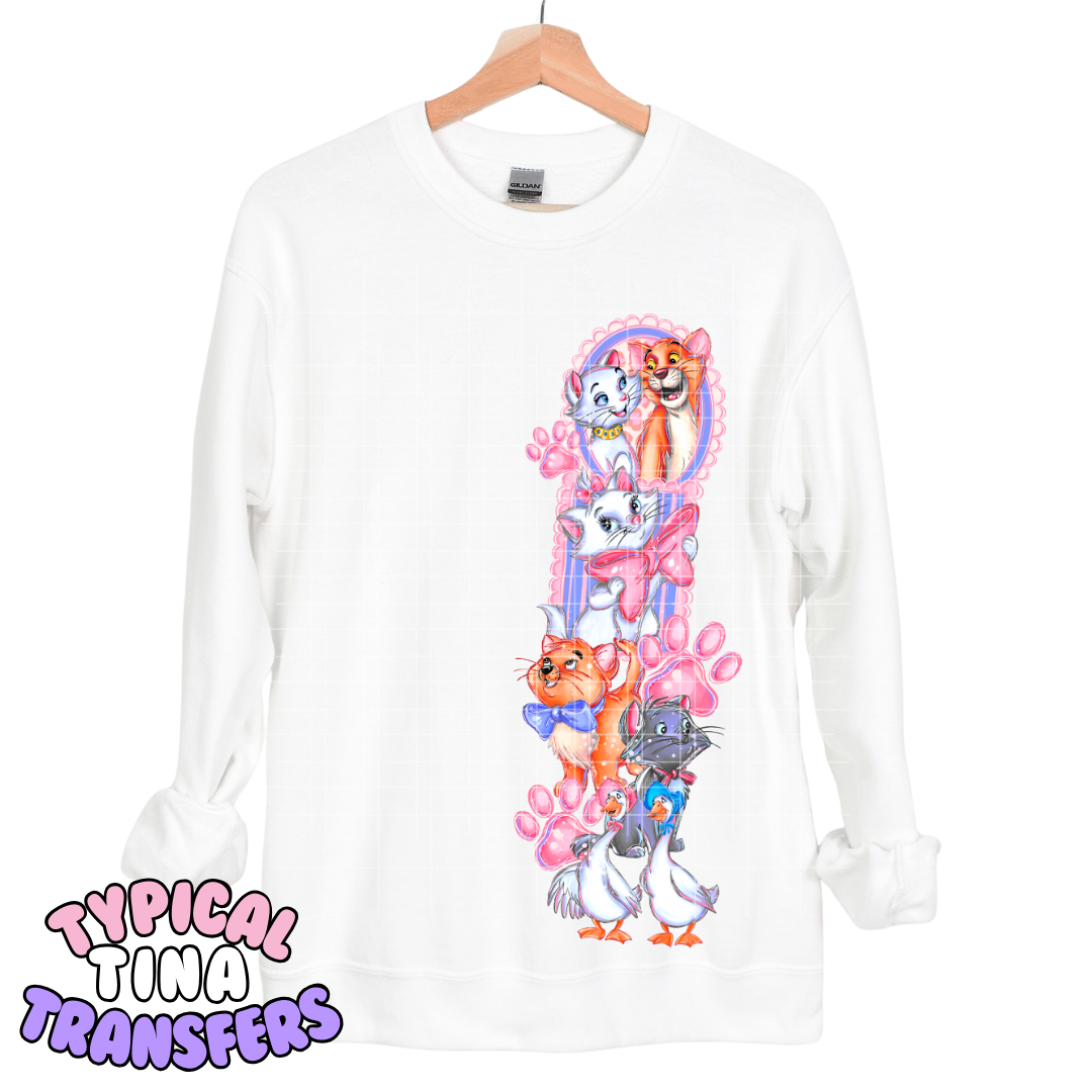 Marie in Pink Frames | DTF Transfers | POD