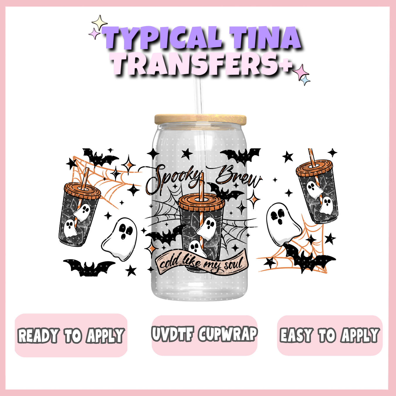 UVDTF #7480 | 16oz UVDTF Wrap | POD