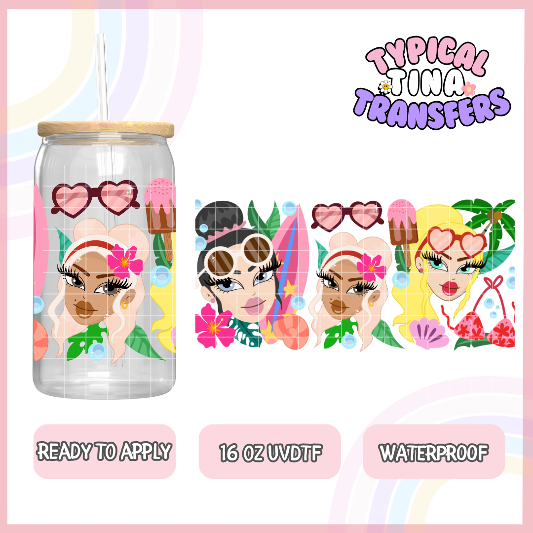 UVDTF #7635 | 16oz UVDTF Wrap | POD