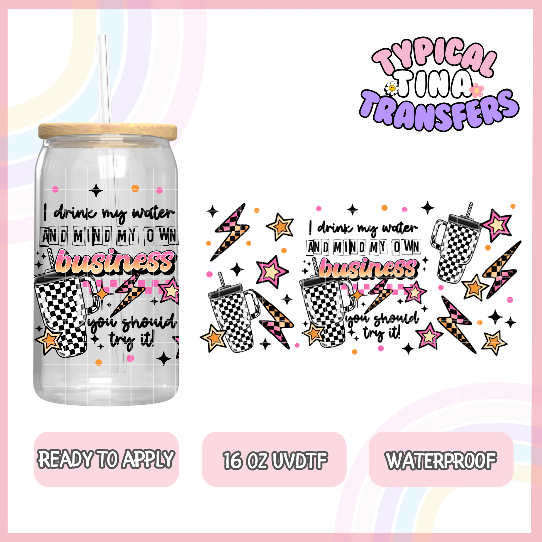 UVDTF #7666 | 16oz UVDTF Wrap | POD