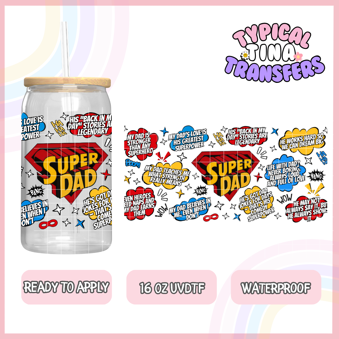UVDTF #7697 | 16oz UVDTF Wrap | POD