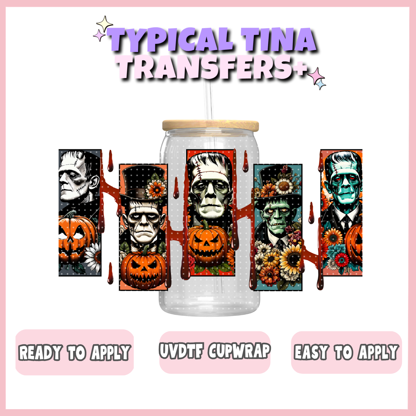 UVDTF #7699 | 16oz UVDTF Wrap | POD
