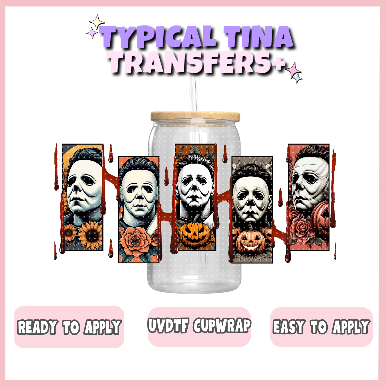 UVDTF #7701 | 16oz UVDTF Wrap | POD