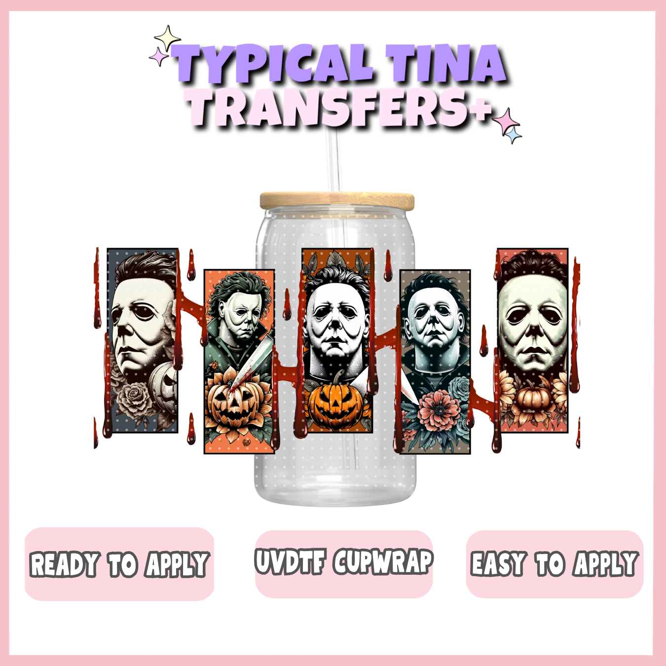 UVDTF #7702 | 16oz UVDTF Wrap | POD