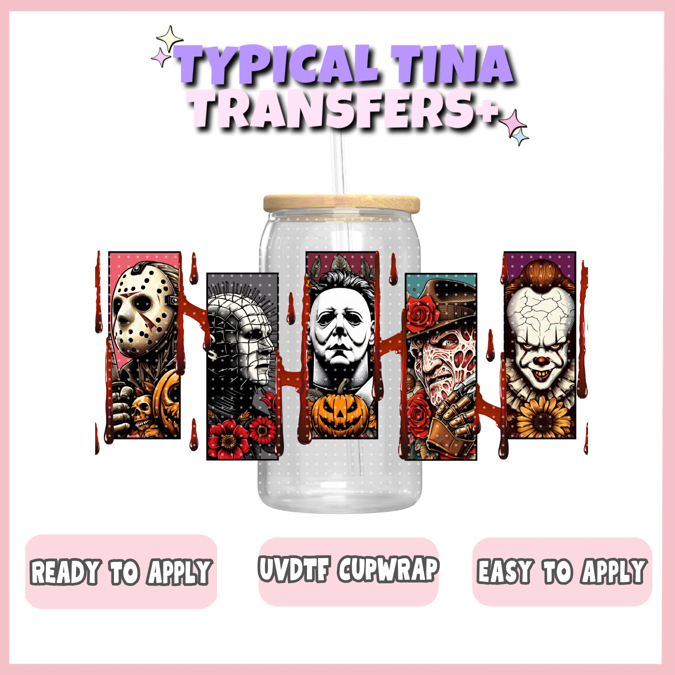 UVDTF #7710 | 16oz UVDTF Wrap | POD