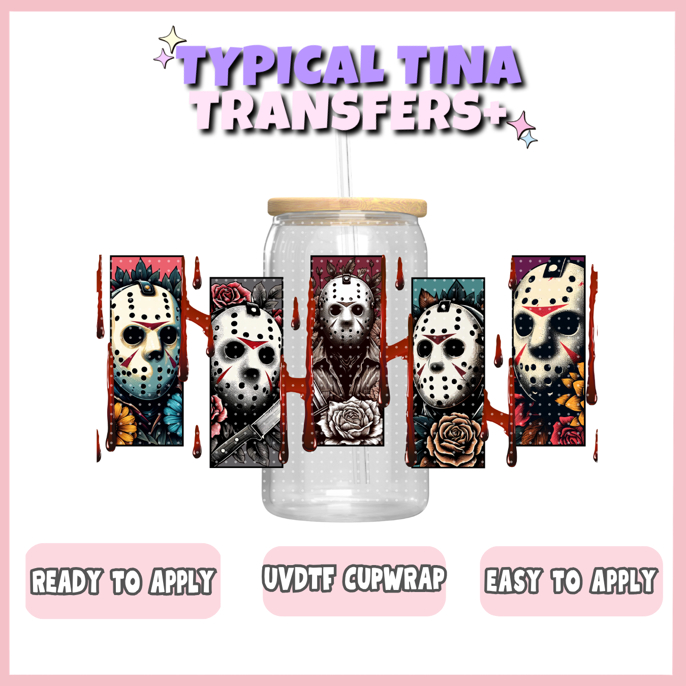 UVDTF #7711 | 16oz UVDTF Wrap | POD