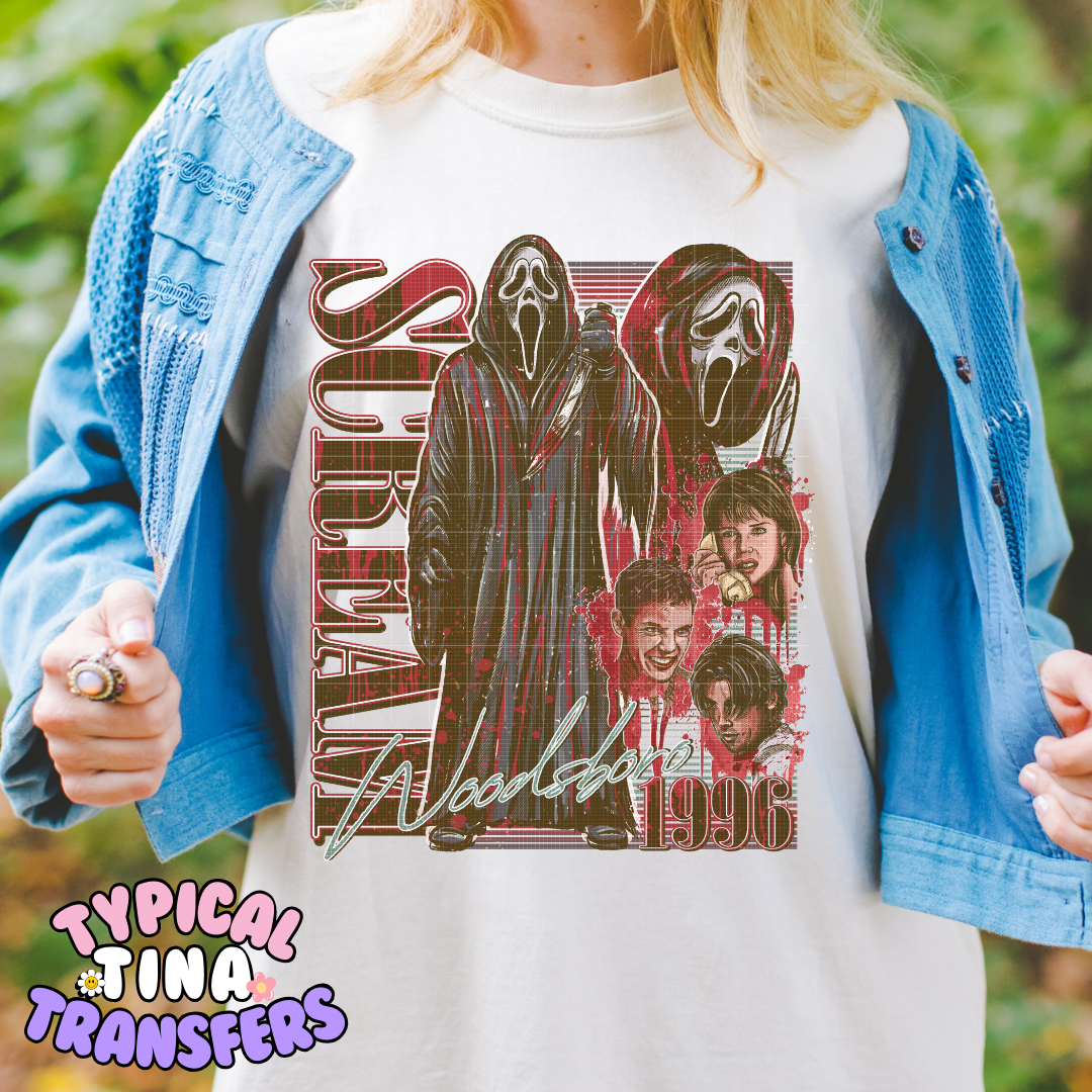 Scream Retro | DTF Screen Print | POD