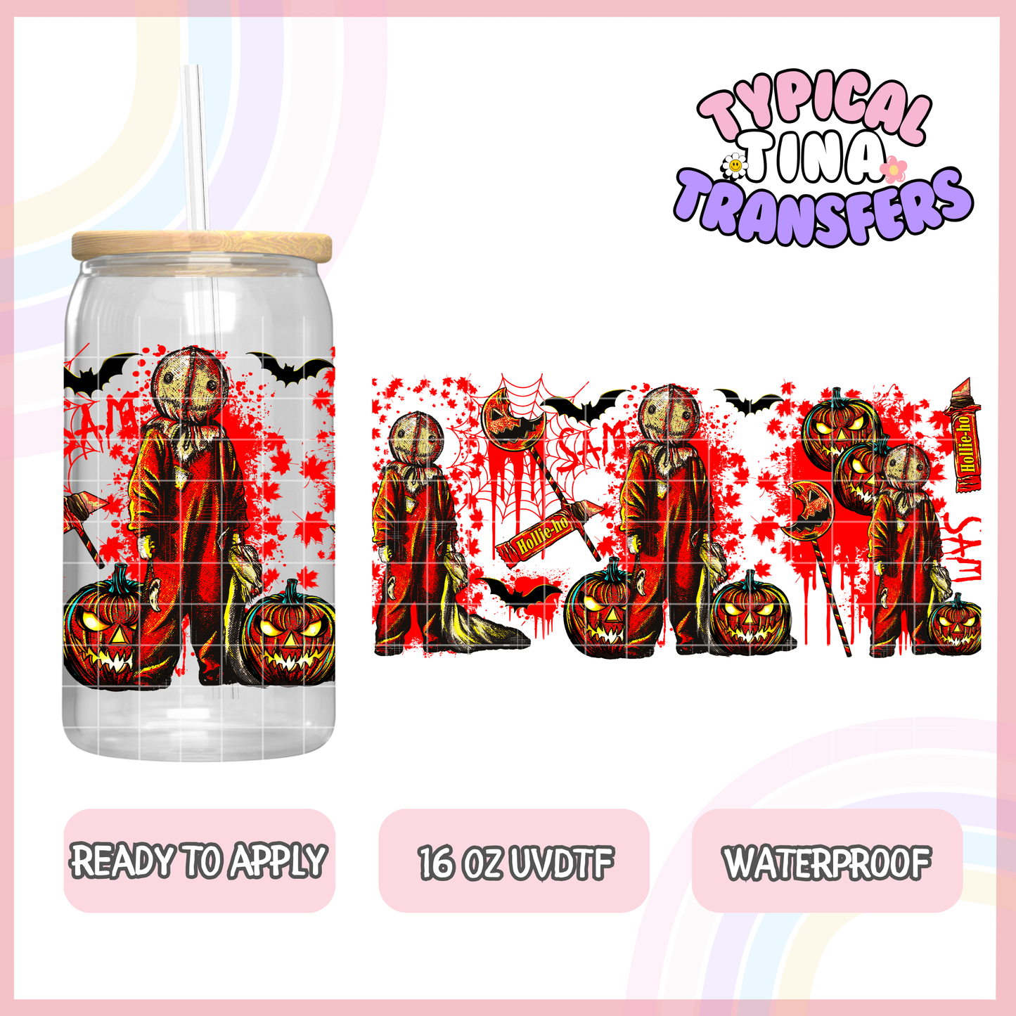 UVDTF #7821 | 16oz UVDTF Wrap | RTS