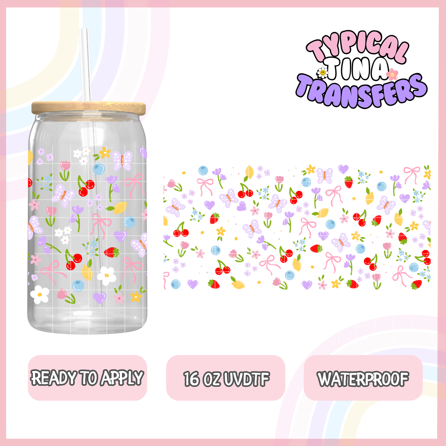 UVDTF #7899 | 16oz UVDTF Wrap | POD