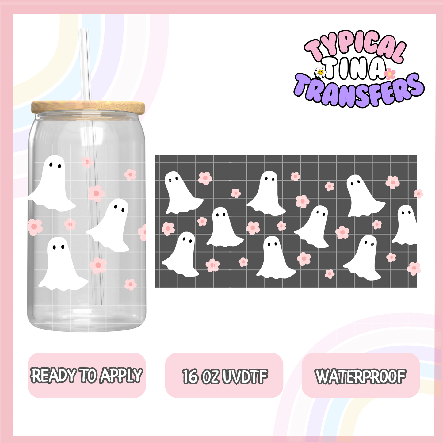 UVDTF #7921 | 16oz UVDTF Wrap | POD