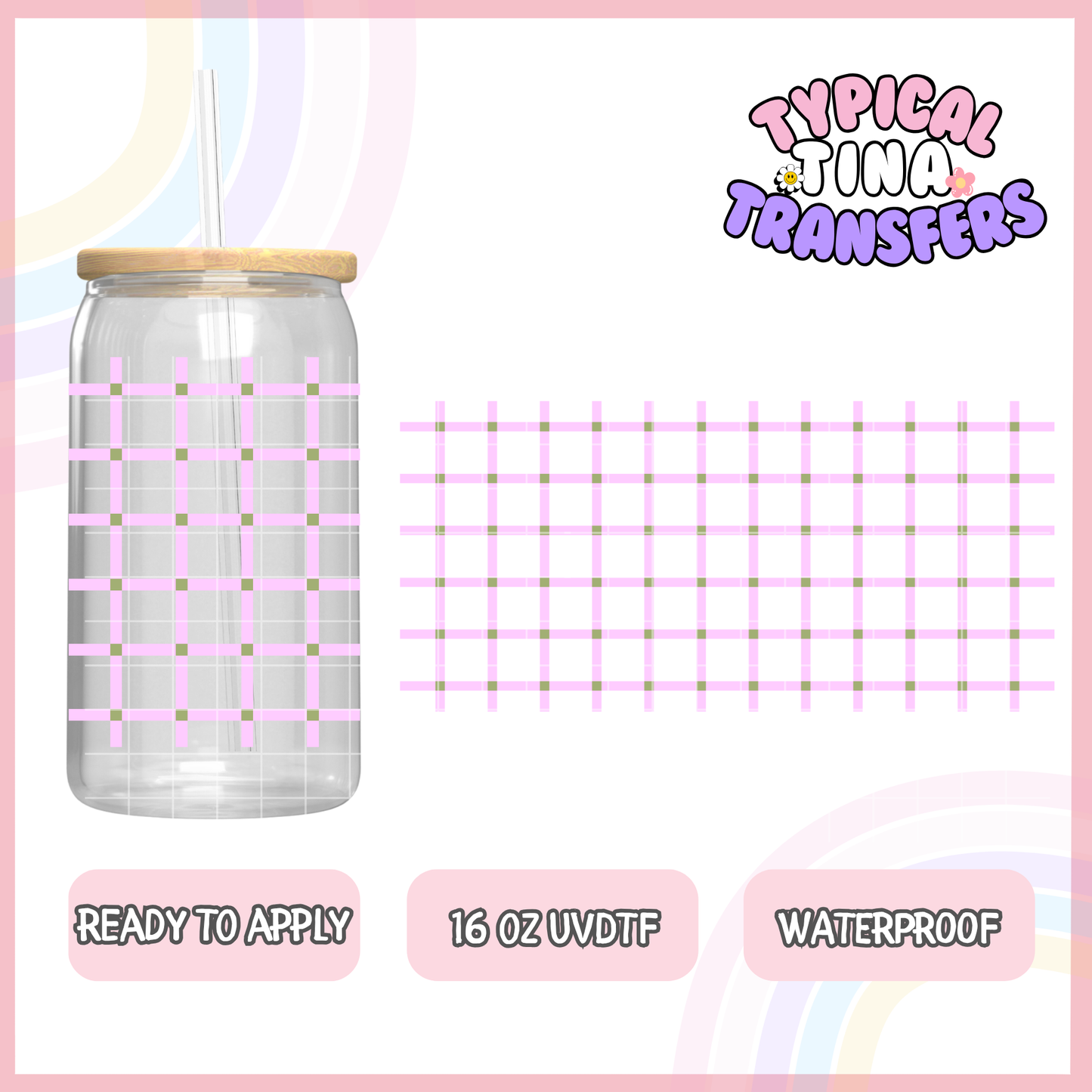 UVDTF #7928 | 16oz UVDTF Wrap | POD