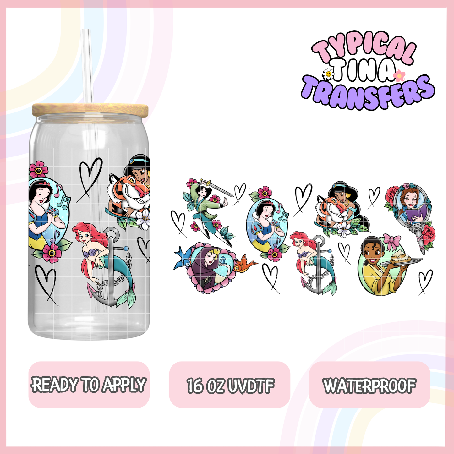UVDTF #7941 | 16oz UVDTF Wrap | POD