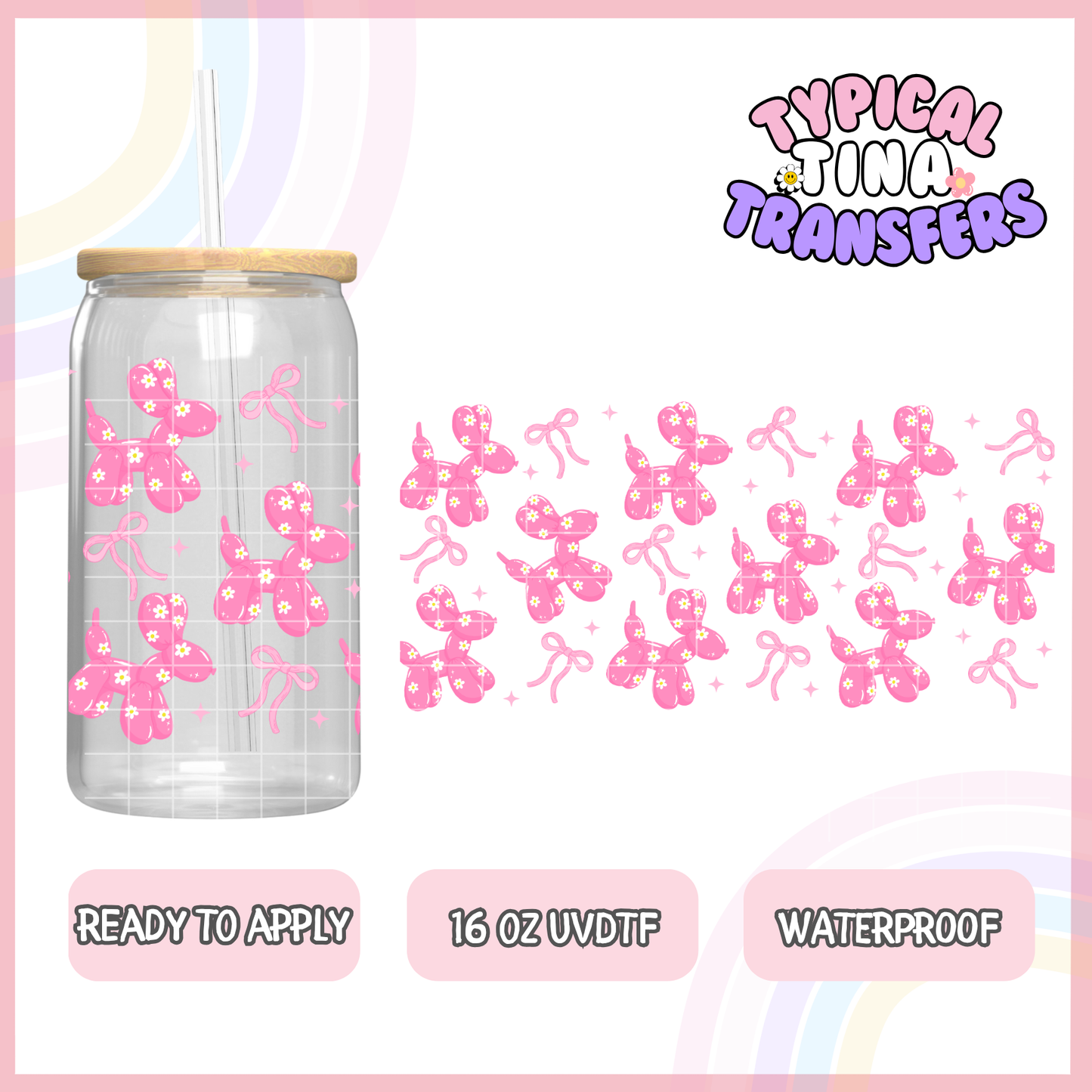 UVDTF #7991 | 16oz UVDTF Wrap | POD