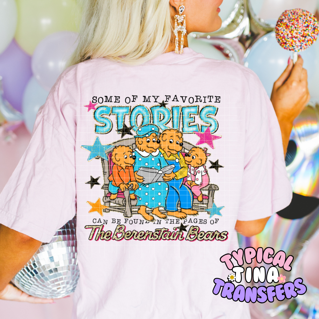 Fav Stories | DTF Screen Print | POD