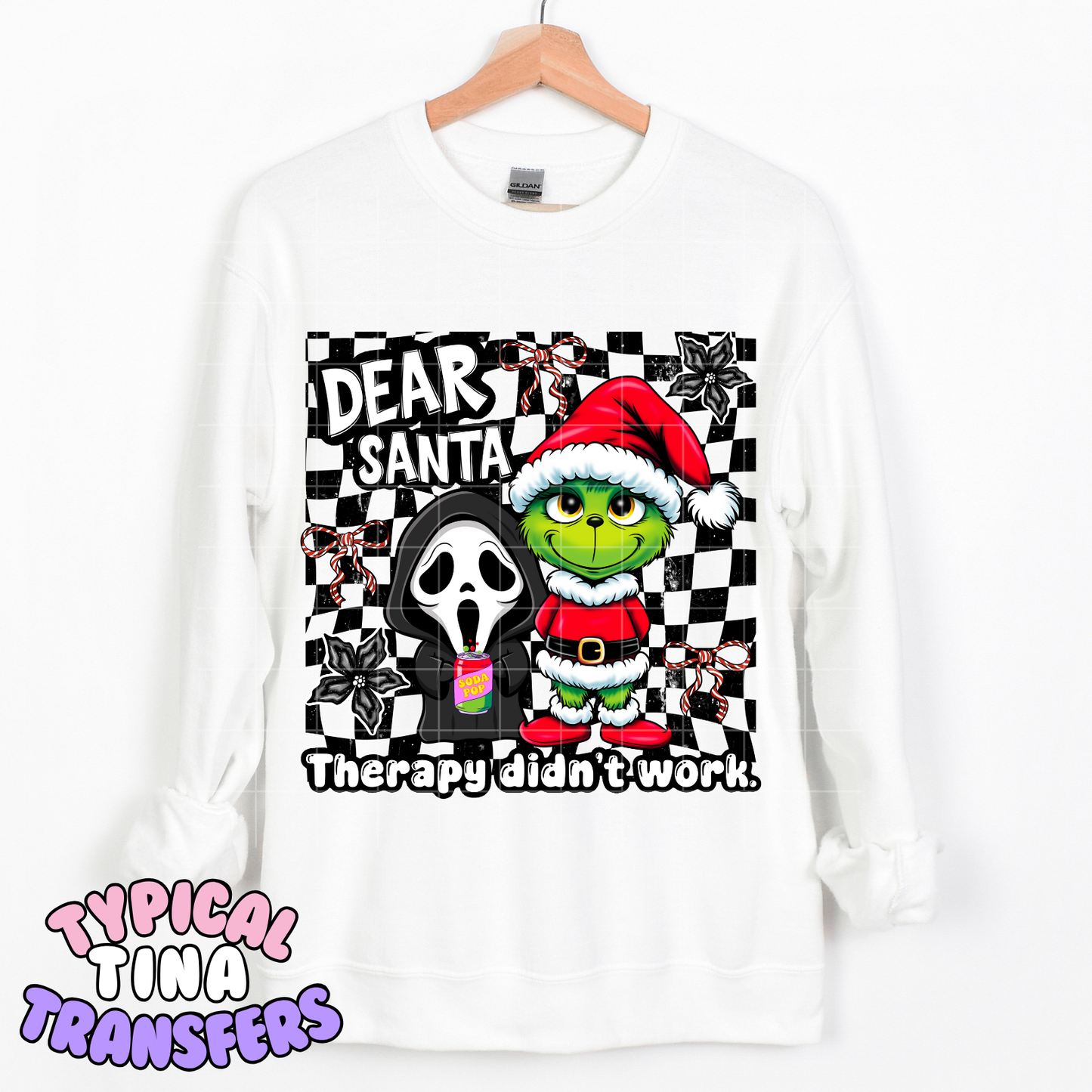 Dearr Santa (GF and Gr!nch) | DTF Transfer | POD