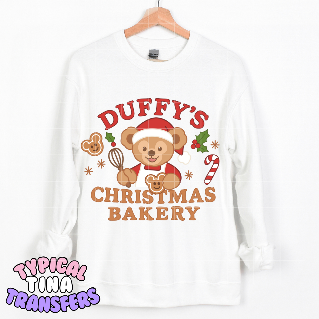 Duff Christmas Bakery | DTF Transfer | POD