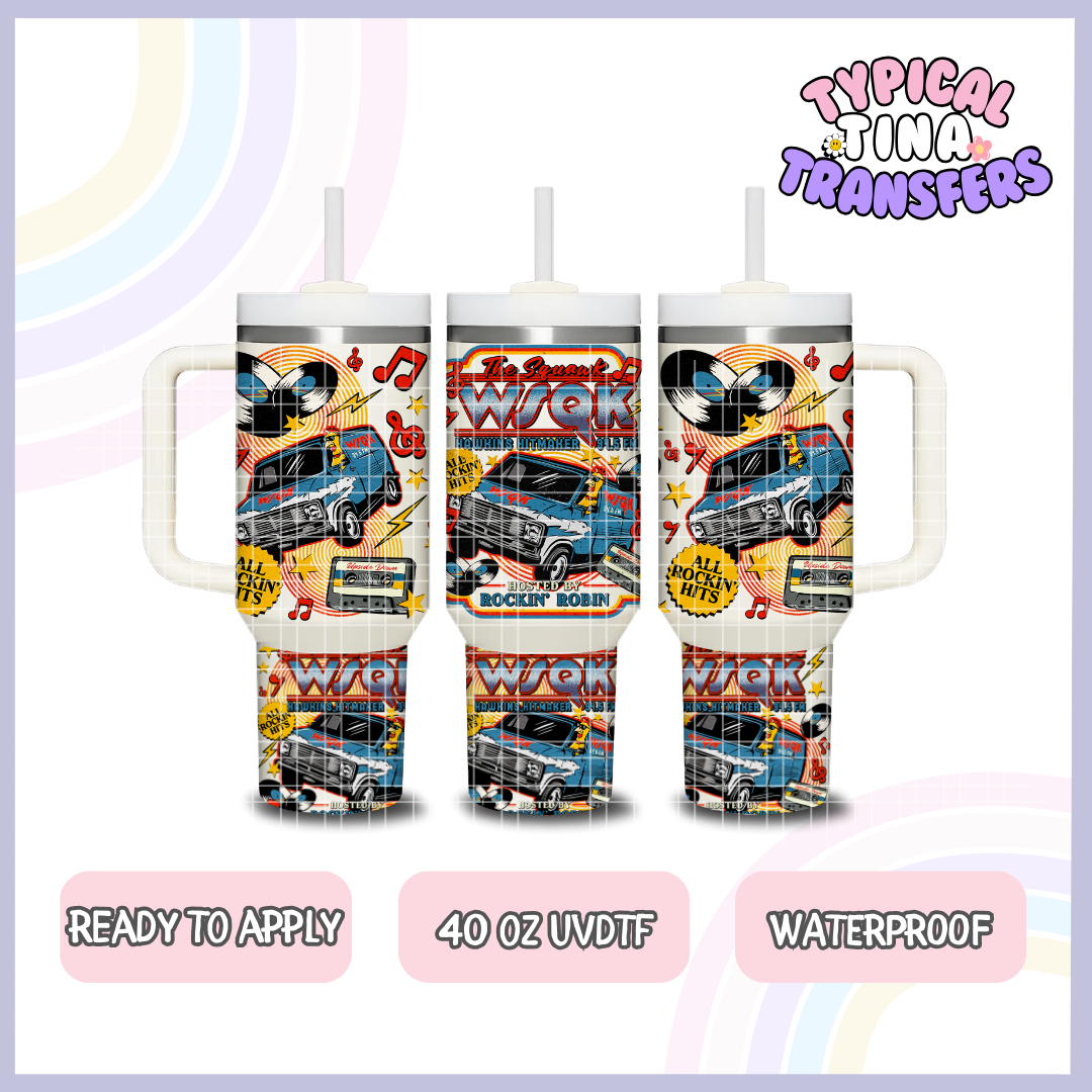 The squak WSQK - ST | 40oz UVDTF Wrap | POD