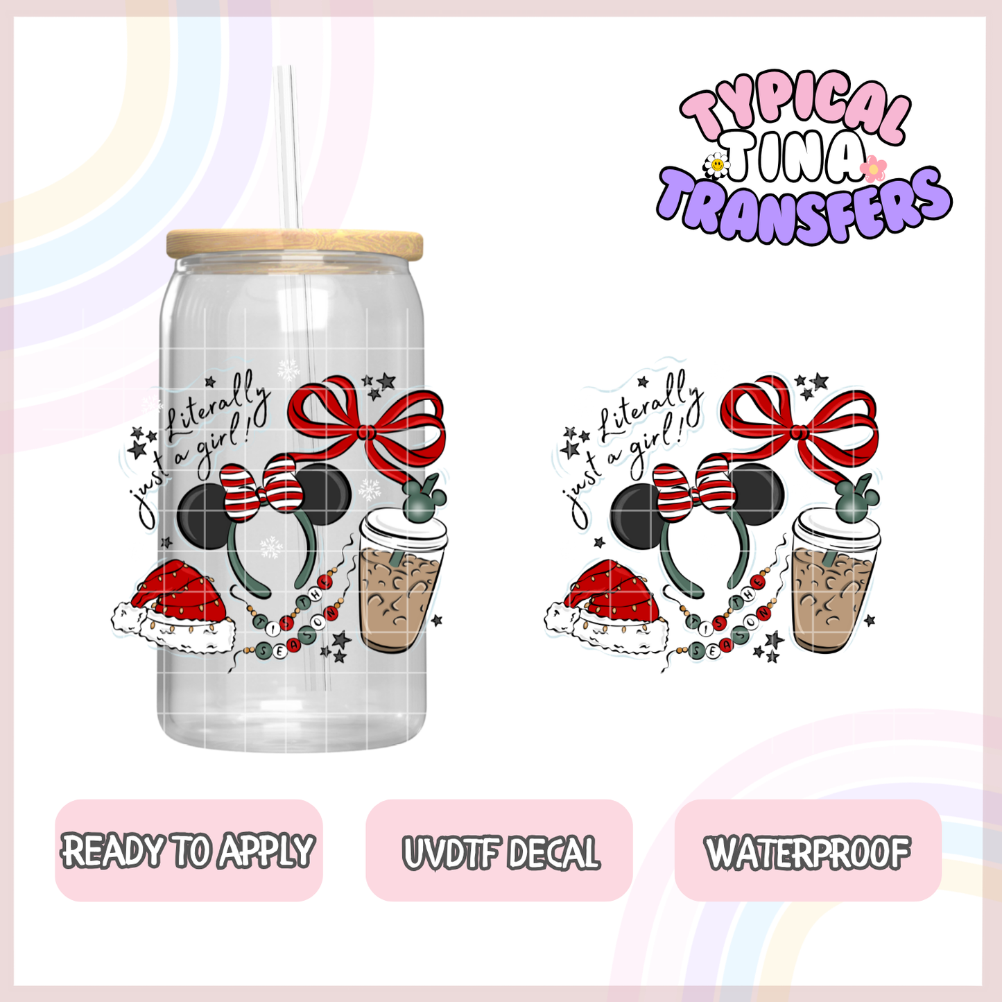 UVDTF Decal | 3"-4" decals | POD