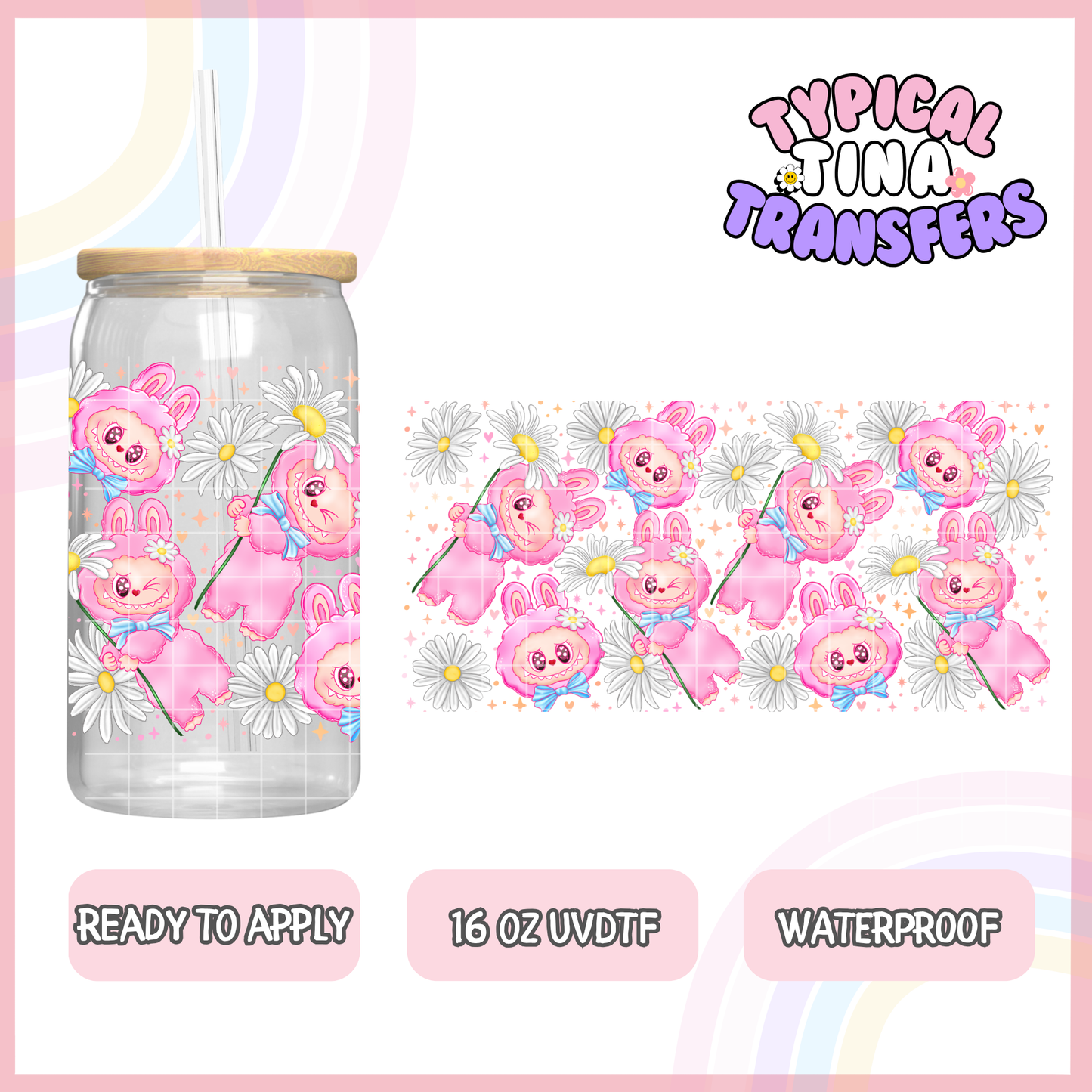 UVDTF #8021 | 16oz UVDTF Wrap | POD