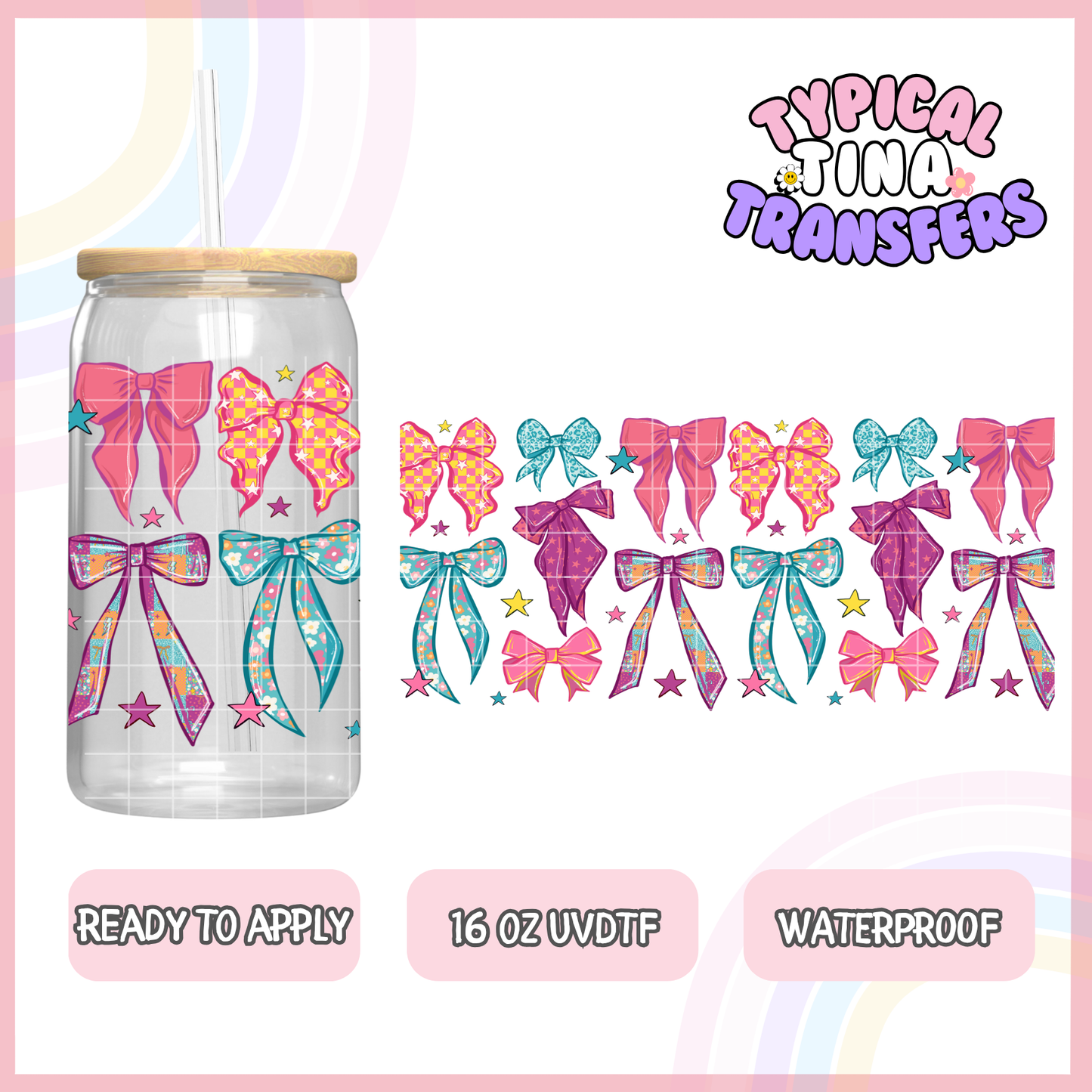 UVDTF #8075 | 16oz UVDTF Wrap | RTS