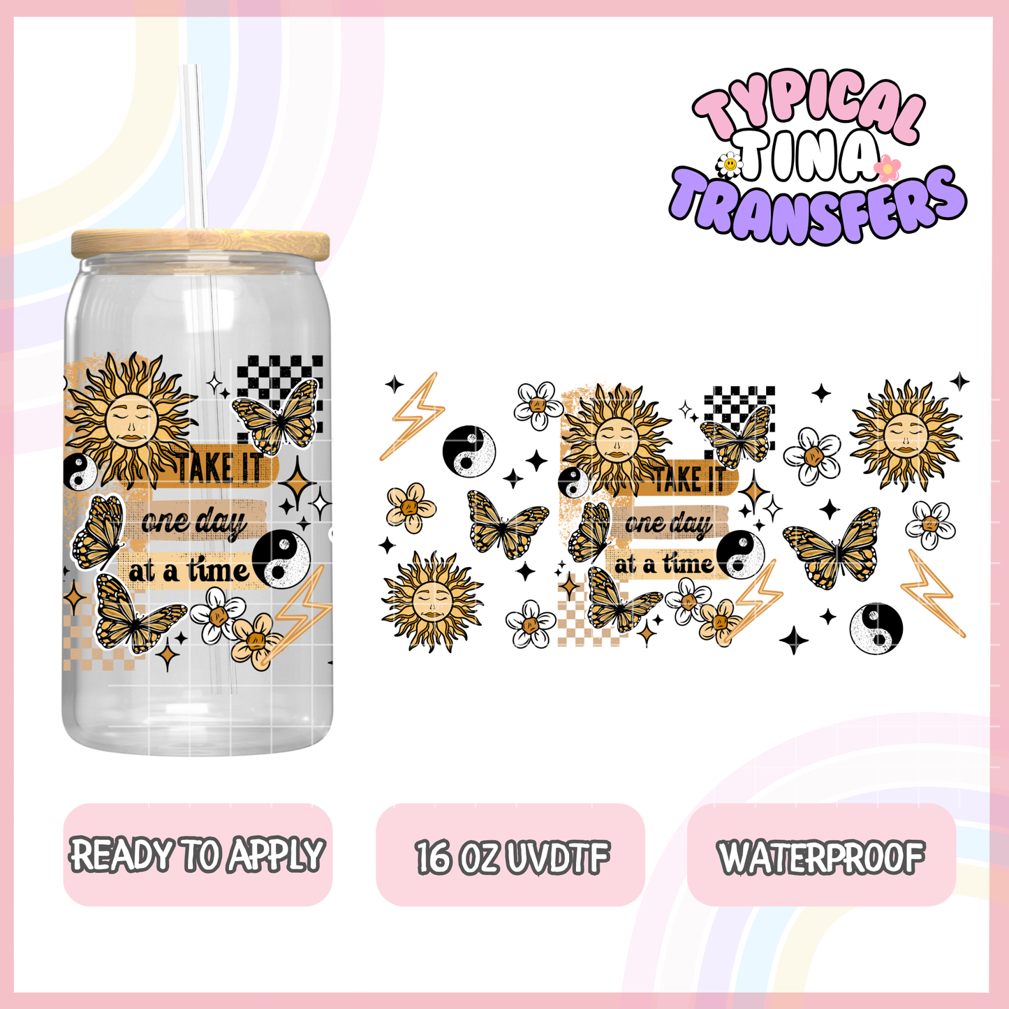 UVDTF #8131 | 16oz UVDTF Wrap | POD