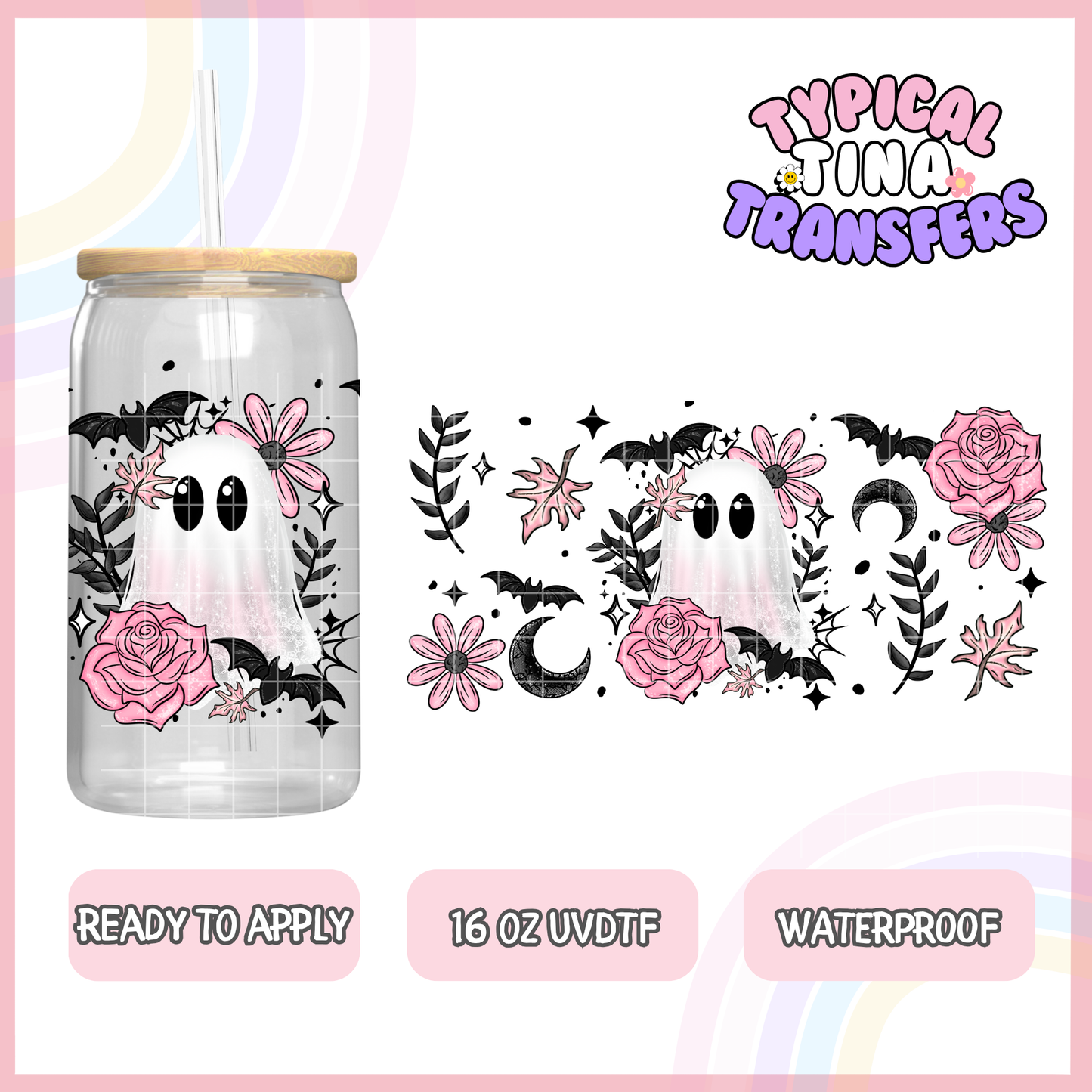 UVDTF #8146 | 16oz UVDTF Wrap | POD