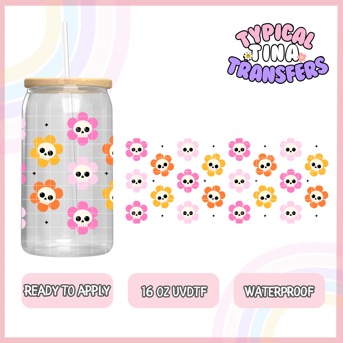 UVDTF #8162 | 16oz UVDTF Wrap | POD