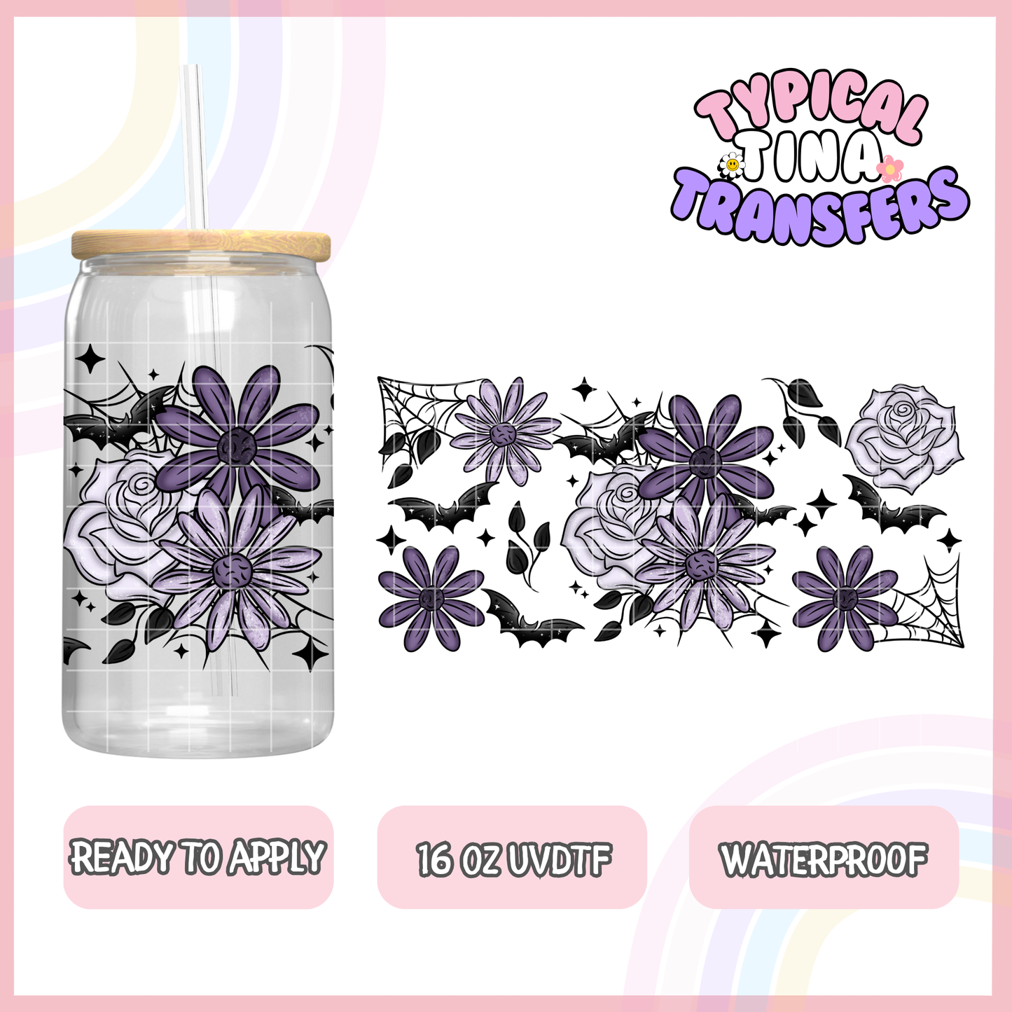 UVDTF #8178 | 16oz UVDTF Wrap | RTS