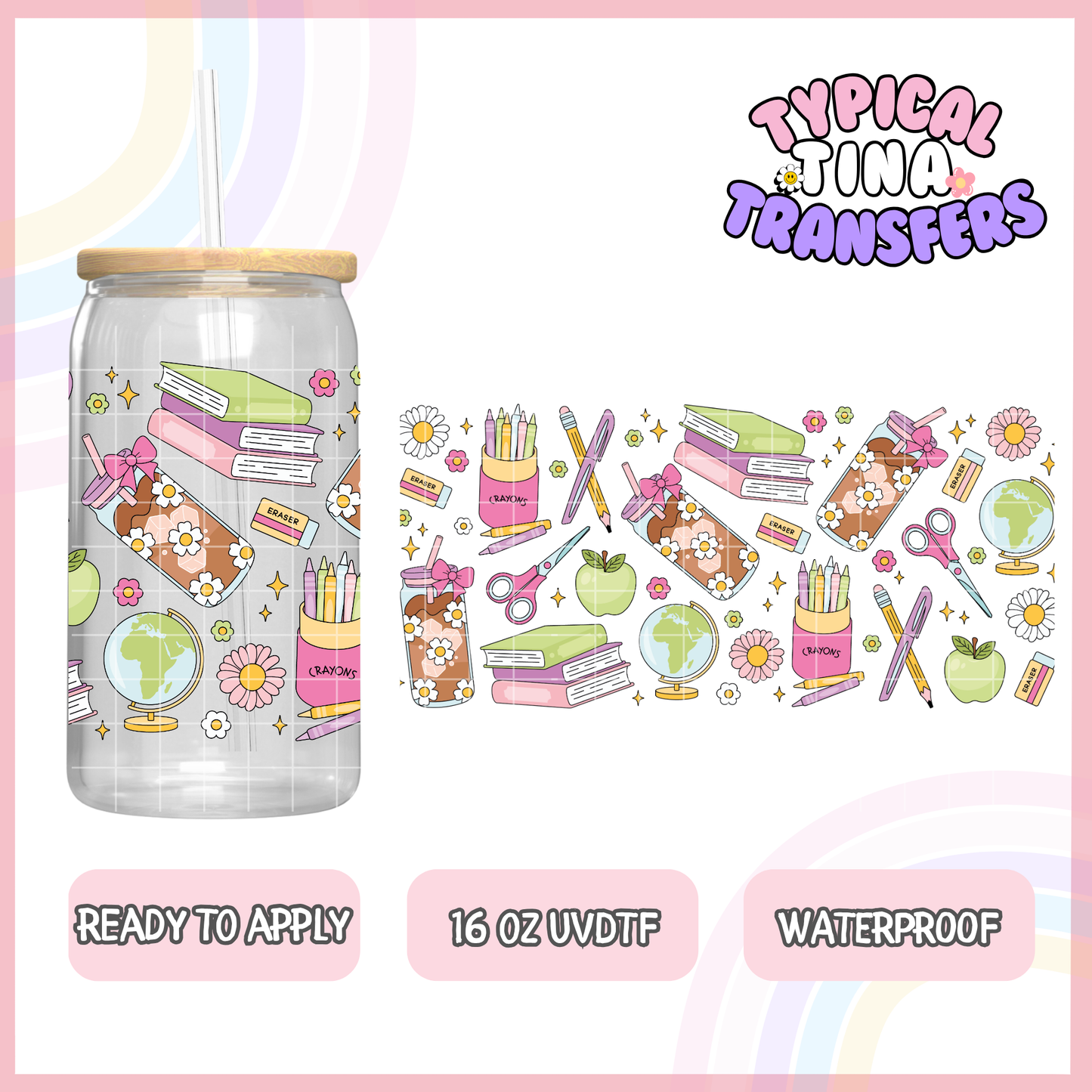 UVDTF #8194 | 16oz UVDTF Wrap | RTS