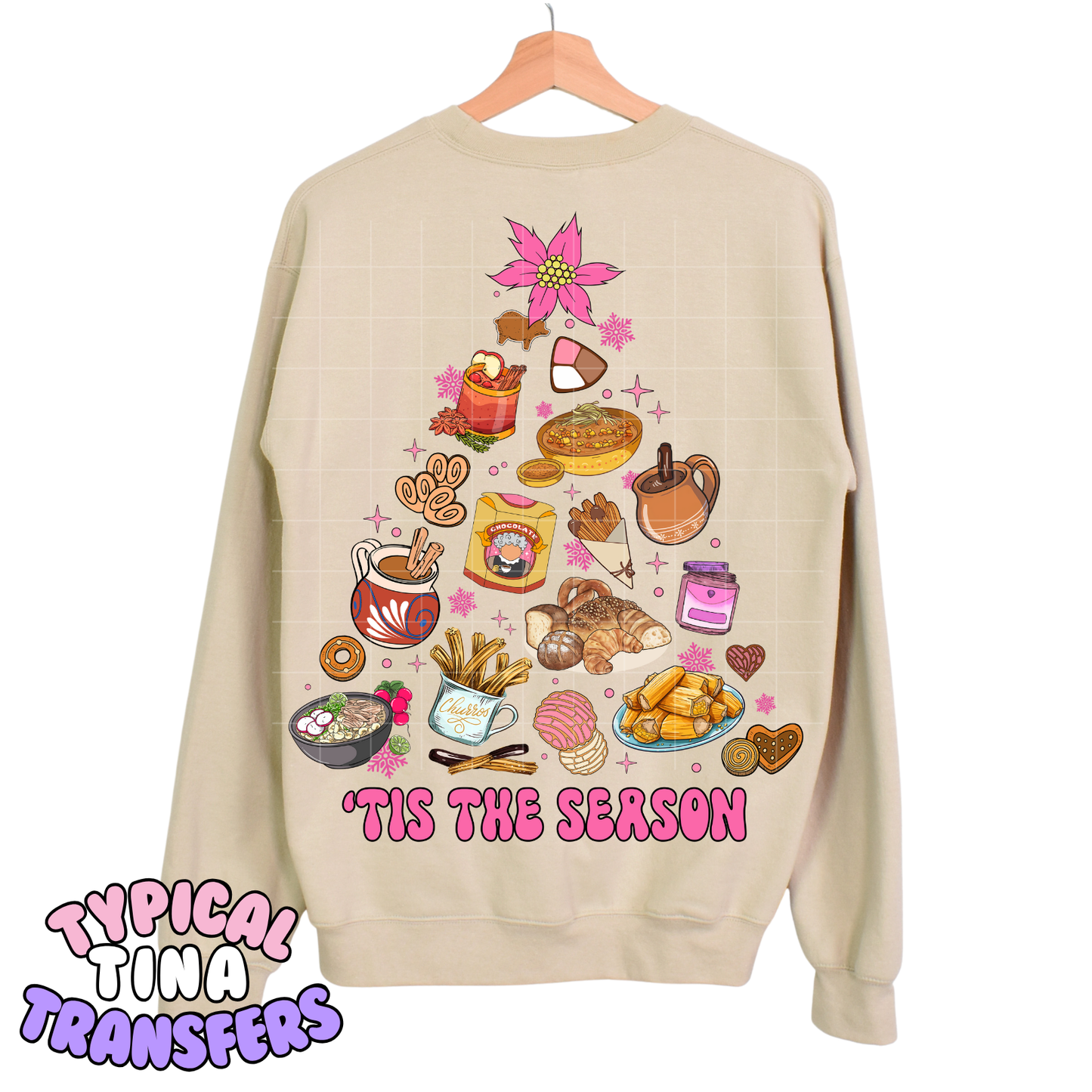 Tis the Season (Christmas Tree) | DTF Transfer | POD