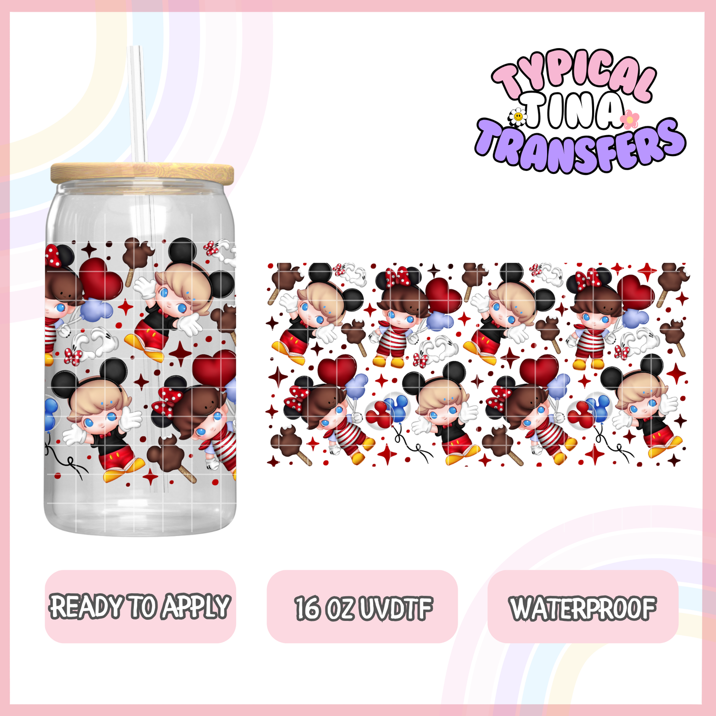 UVDTF #8203 | 16oz UVDTF Wrap | POD