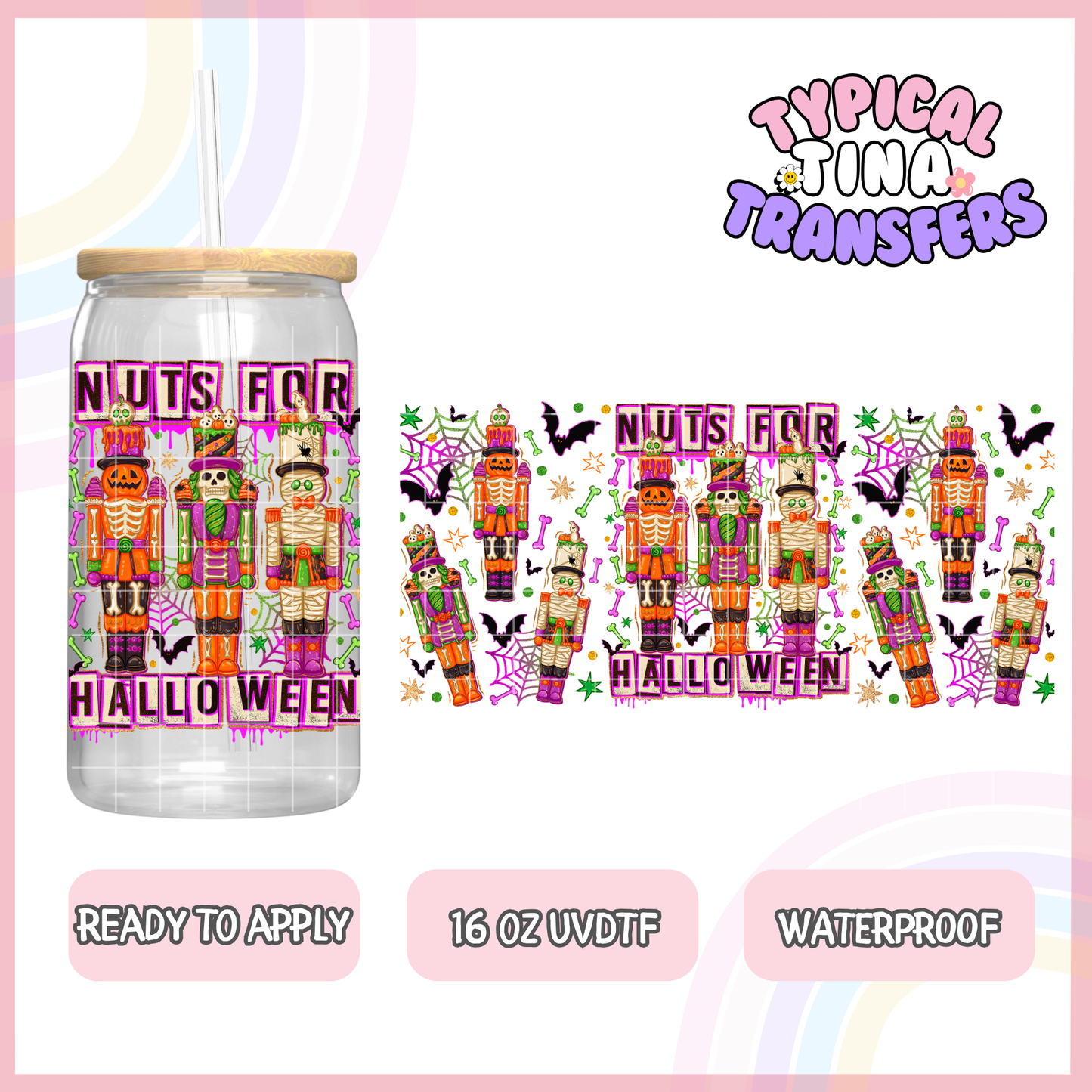 UVDTF #8280 | 16oz UVDTF Wrap | POD