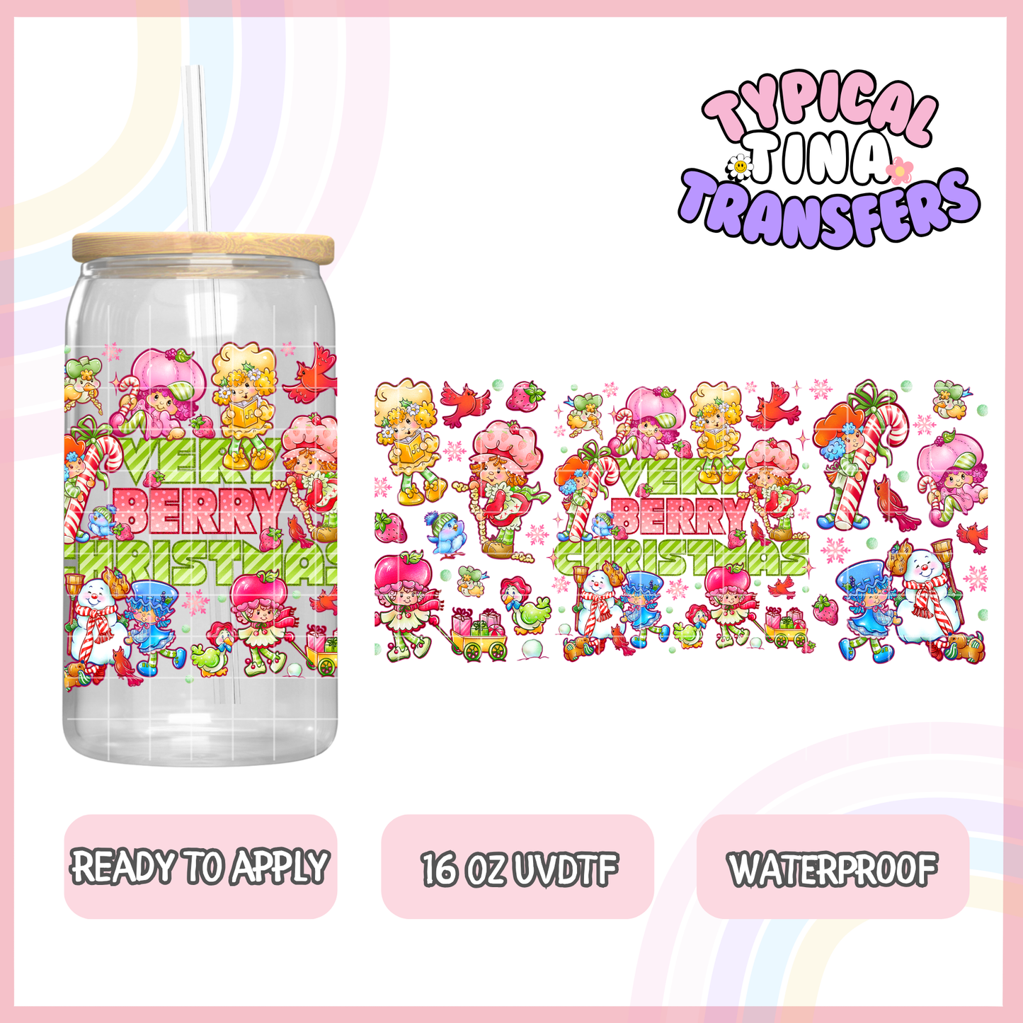 UVDTF #8281 | 16oz UVDTF Wrap | POD