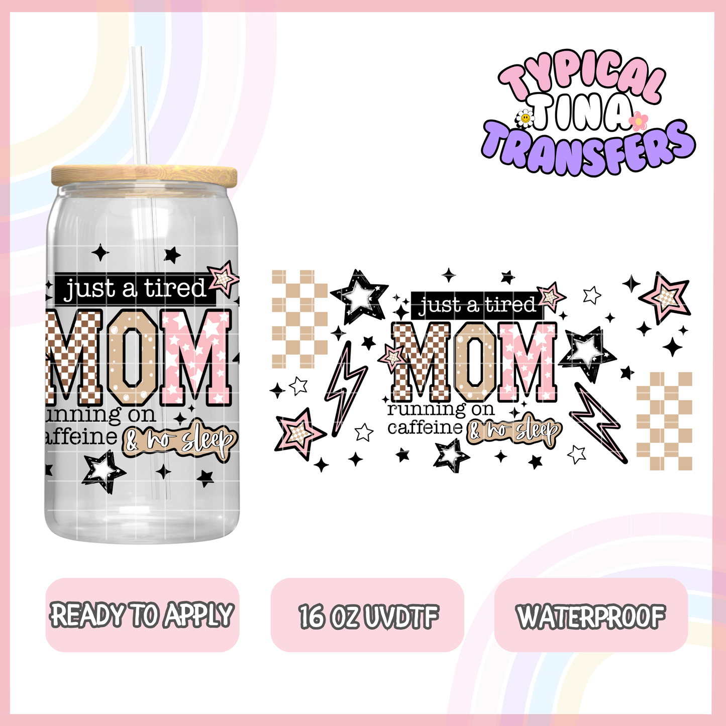 UVDTF #8315 | 16oz UVDTF Wrap | RTS