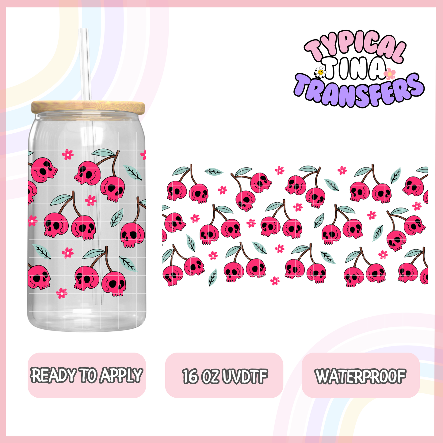 UVDTF #8334 | 16oz UVDTF Wrap | POD