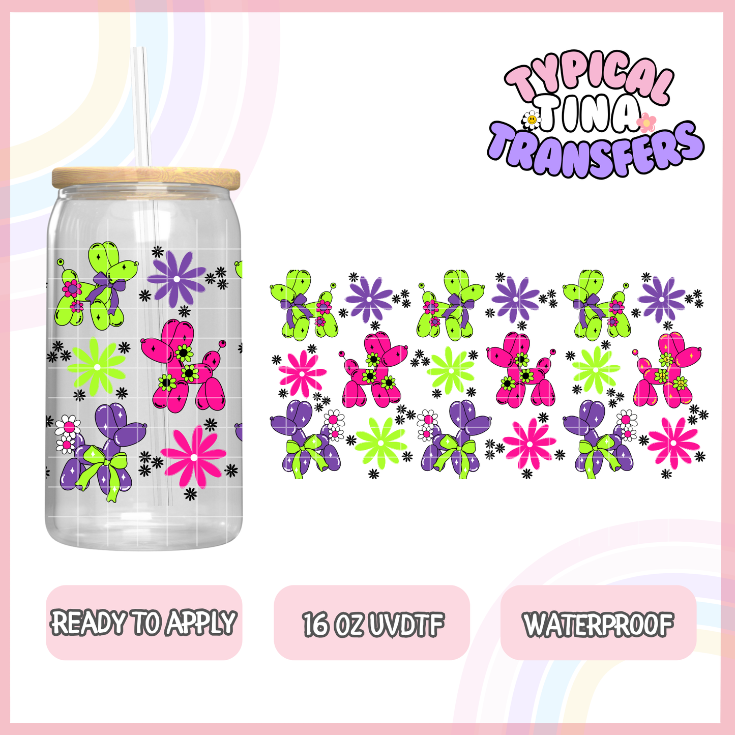UVDTF #8360 | 16oz UVDTF Wrap | POD