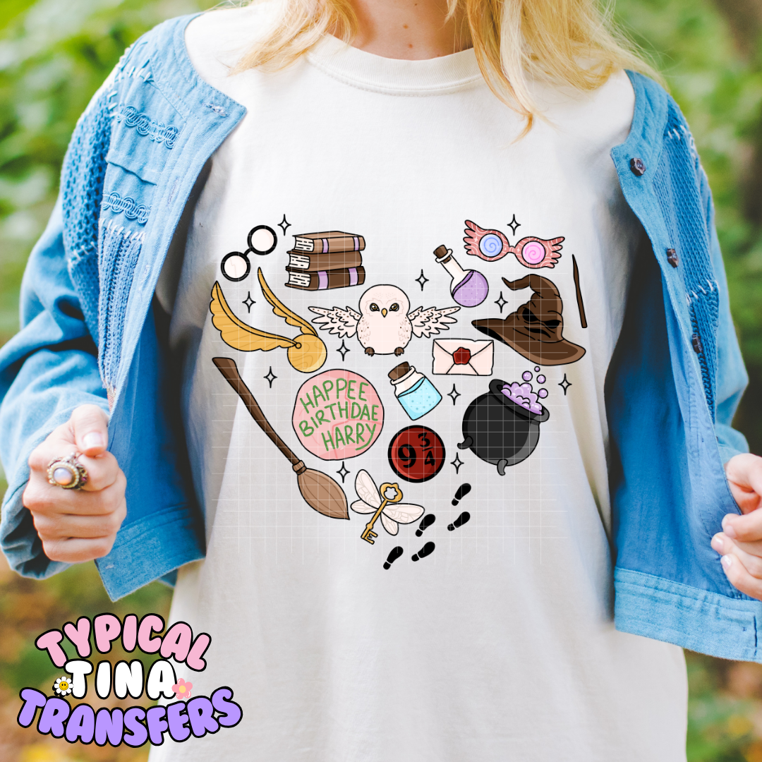 heart Harry | DTF Screen Print | POD