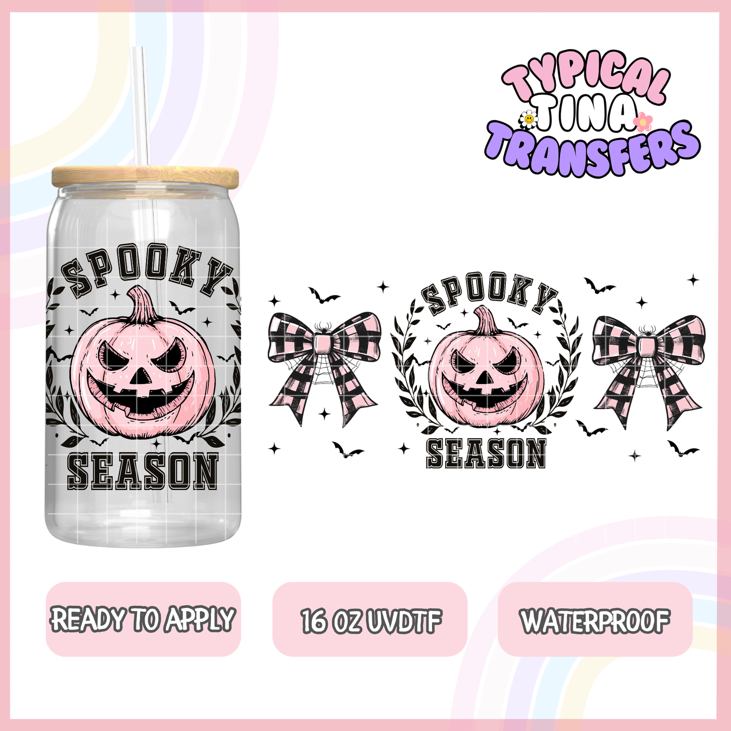 UVDTF #8427 | 16oz UVDTF Wrap | POD
